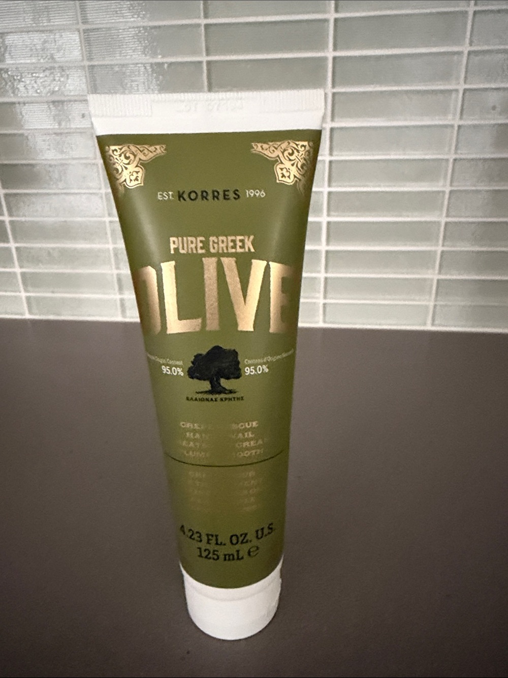 Korres Olive Green & Gold Pure Greek Olive Hand Cream